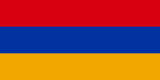 The flag of Republic of Armenia