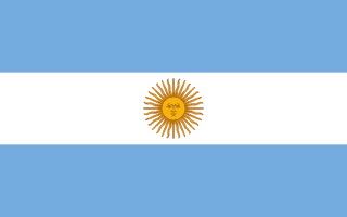 The flag of Argentine Republic