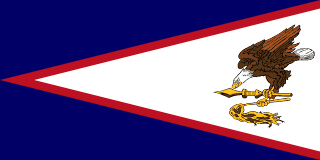The flag of American Samoa