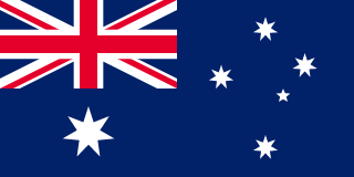 The flag of Commonwealth of Australia