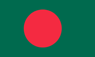 The flag of People's Republic of Bangladesh