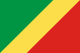 The flag of Republic of the Congo