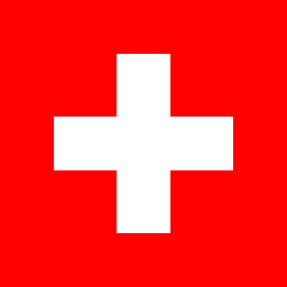The flag of Swiss Confederation