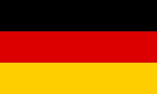 The flag of Federal Republic of Germany