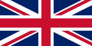The flag of United Kingdom of Great Britain and Northern Ireland