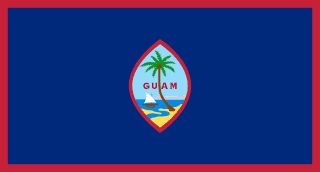 The flag of Guam