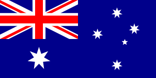 The flag of Heard Island and McDonald Islands