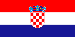 The flag of Republic of Croatia