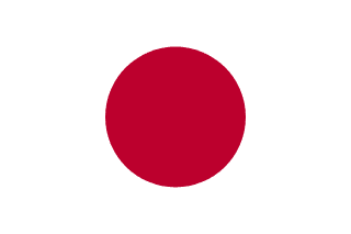 The flag of Japan