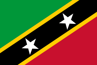 The flag of Federation of Saint Christopher and Nevis