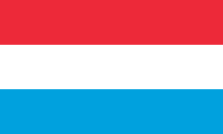 The flag of Grand Duchy of Luxembourg