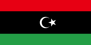 The flag of State of Libya