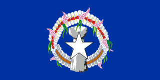 The flag of Commonwealth of the Northern Mariana Islands
