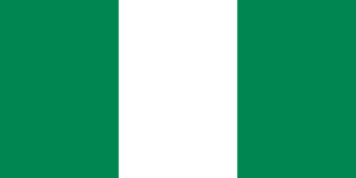 The flag of Federal Republic of Nigeria