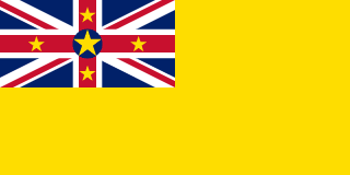 The flag of Niue
