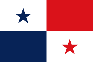 The flag of Republic of Panama
