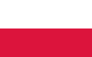 The flag of Republic of Poland