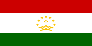 The flag of Republic of Tajikistan