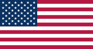 The flag of United States of America