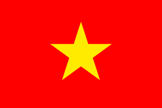 The flag of Socialist Republic of Vietnam