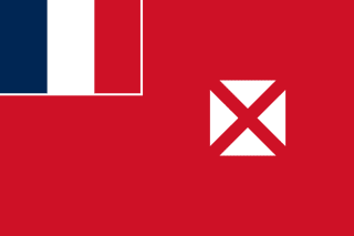 The flag of Territory of the Wallis and Futuna Islands