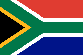 The flag of Republic of South Africa